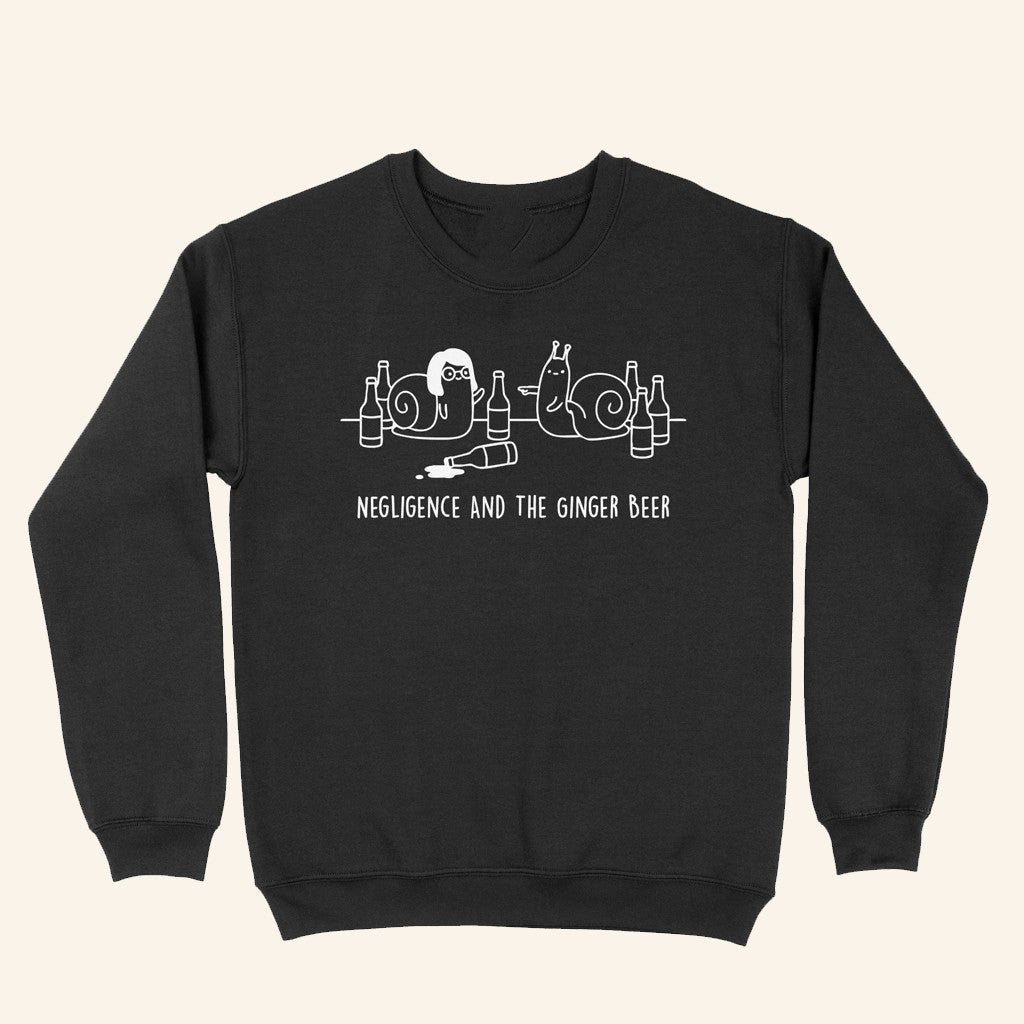 TB4A Merch Negligence And The Ginger Beer Sweatshirt Gifts For Friends - Lilybirchmarket