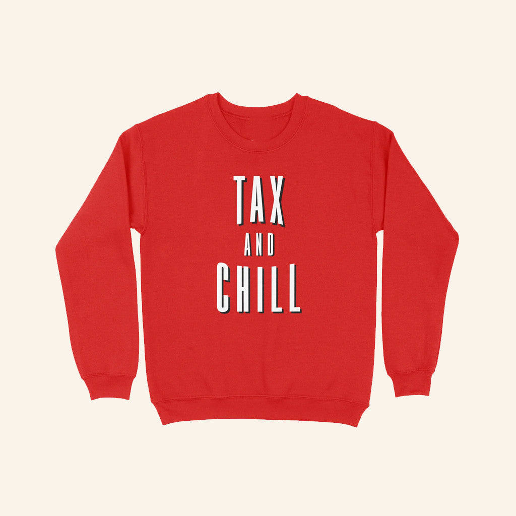 TB4A Merch Tax And Chill Sweatshirt Gifts For Best Friends - Lilybirchmarket