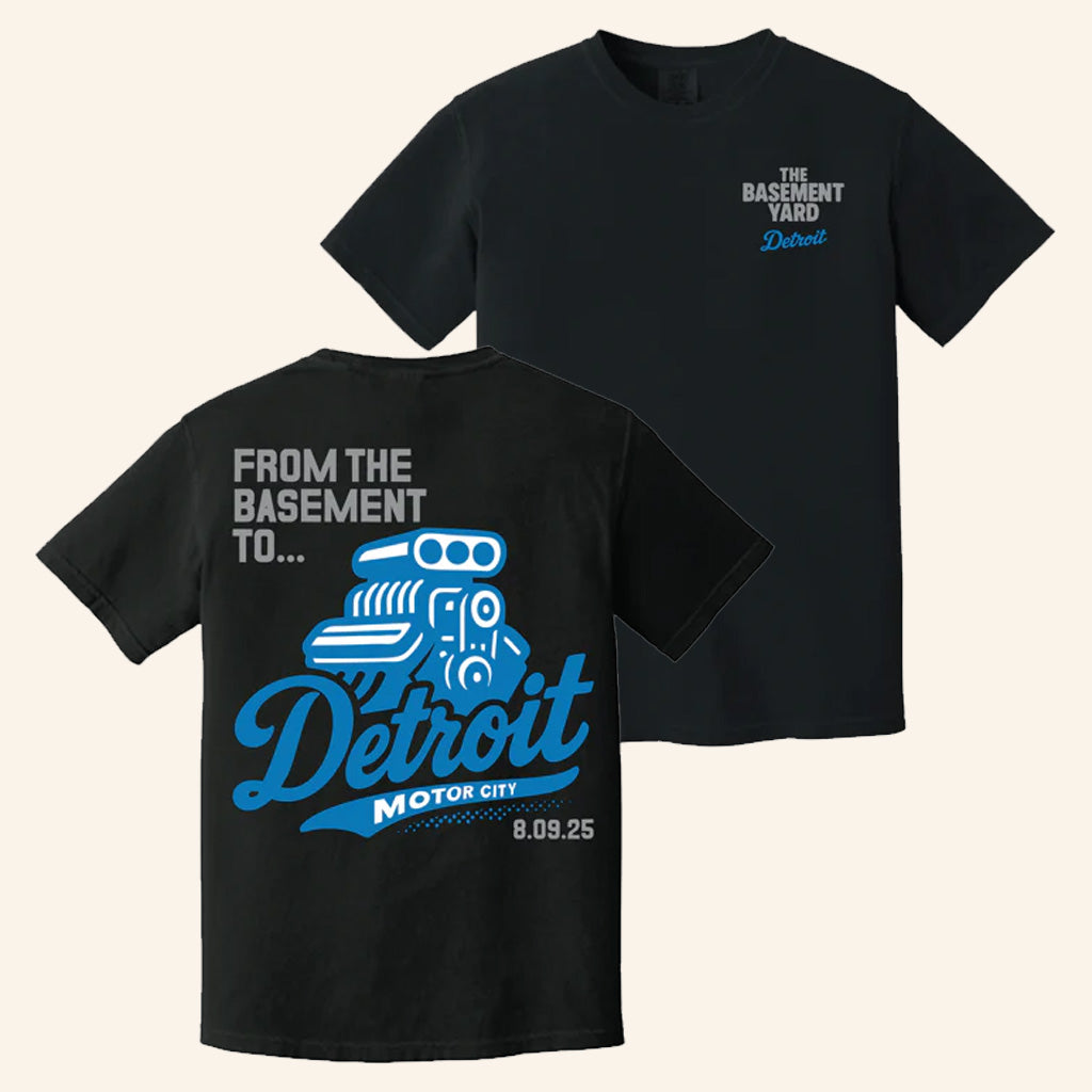 TBY Tour Merch From The Basement To Detroit T-Shirt Best Gifts For Him - Lily Birch Market