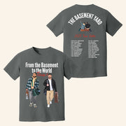 TBY Tour Merch From The Basement To The World Tour T-Shirt 2025 Tour Dates Shirt Fan Gifts - Lily Birch Market