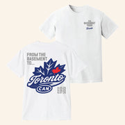 TBY Tour Merch From The Basement To Toronto White T-Shirt Gifts Ideas For Besties - Lily Birch Market