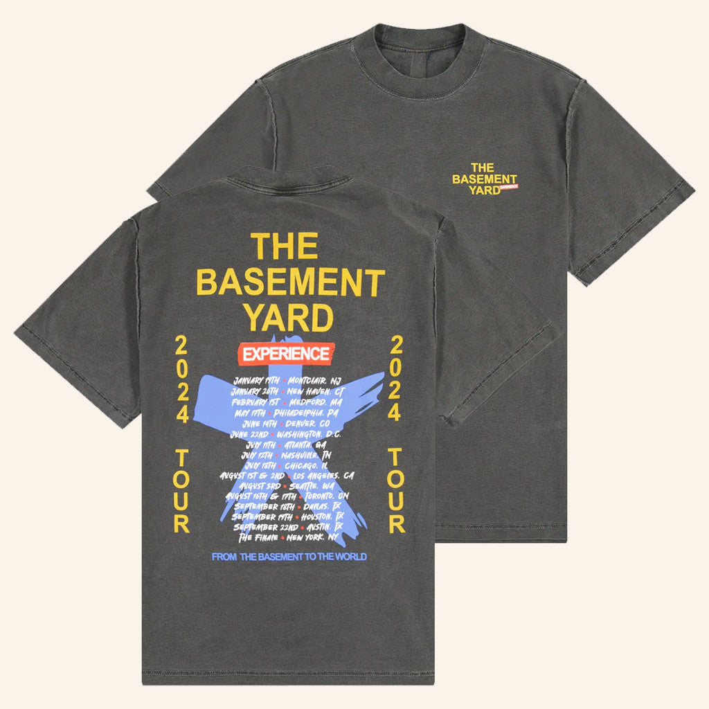 TBY Tour Merch The Basement Yard Experience Tour 2024 T-Shirt Gifts For My Husband - Lily Birch Market