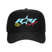 TDE Merch Ray Vaughn Flockers Trucker Hat Top Dawg Entertainment Merch Father's Day Gifts - Lilybirchmarket