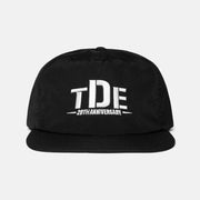 TDE Merch TDE 20th Logo Embroidered Black Snapback Hat Christmas Gift Ideas For Him - Lilybirchmarket