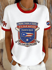  Team Puerto Rico WBC 2026 Shirt More Than A Team It's Our Nation Puerto Rico Merch Women's - TradiViet