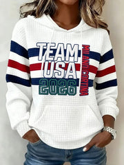 Team USA 2026 Milano Cortina Hoodie Winter Olympics Team USA Gear 2026 Gifts For Her - Lilybirchmarket