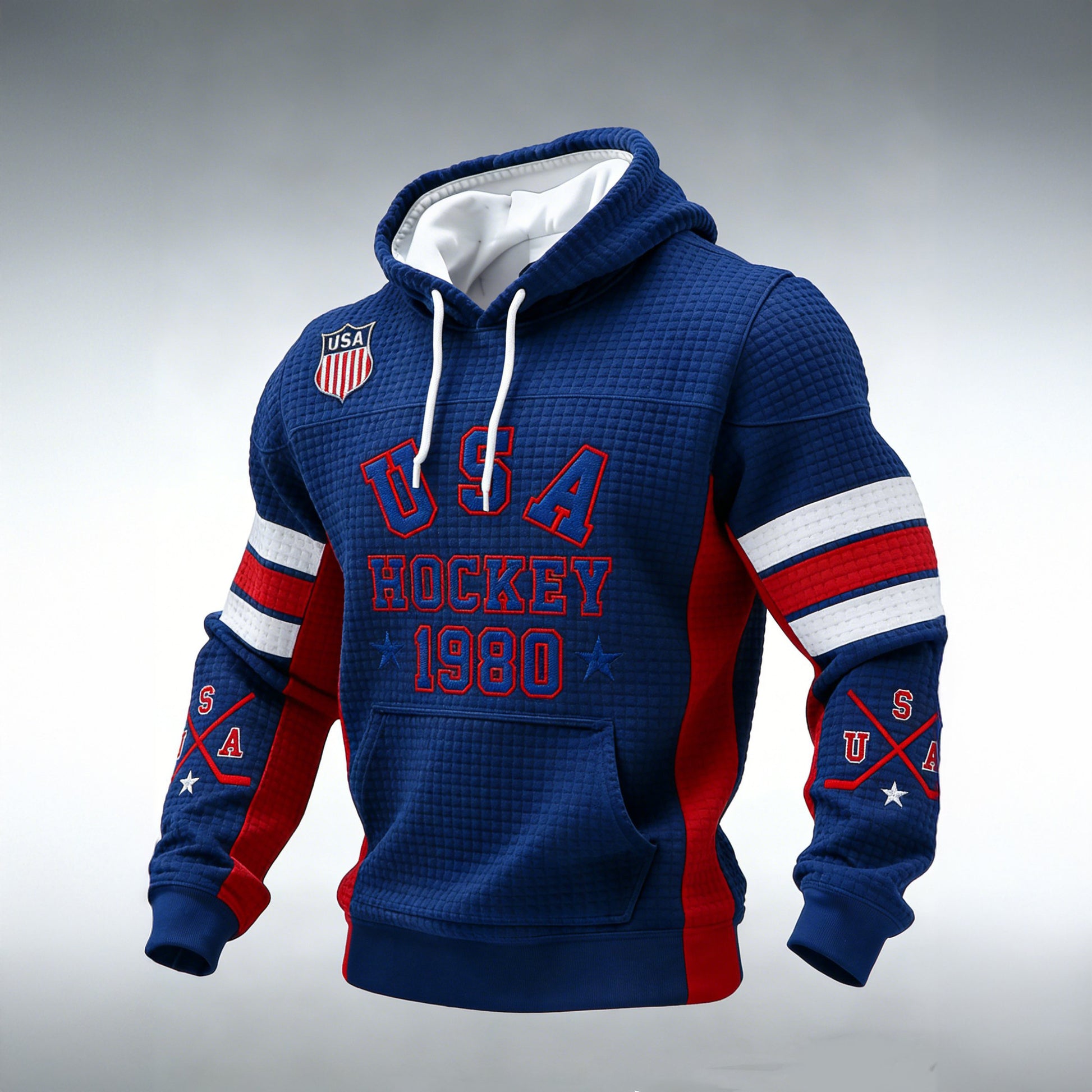 Team USA Hockey 1980 Hoodie 2026 Winter Olympic Team USA Hockey Apparel - Lilybirchmarket