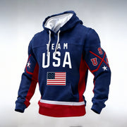 Team USA Hockey 2026 Winter Olympic Hoodie USA Hockey Apparel Cool Gift For Fan - Lilybirchmarket