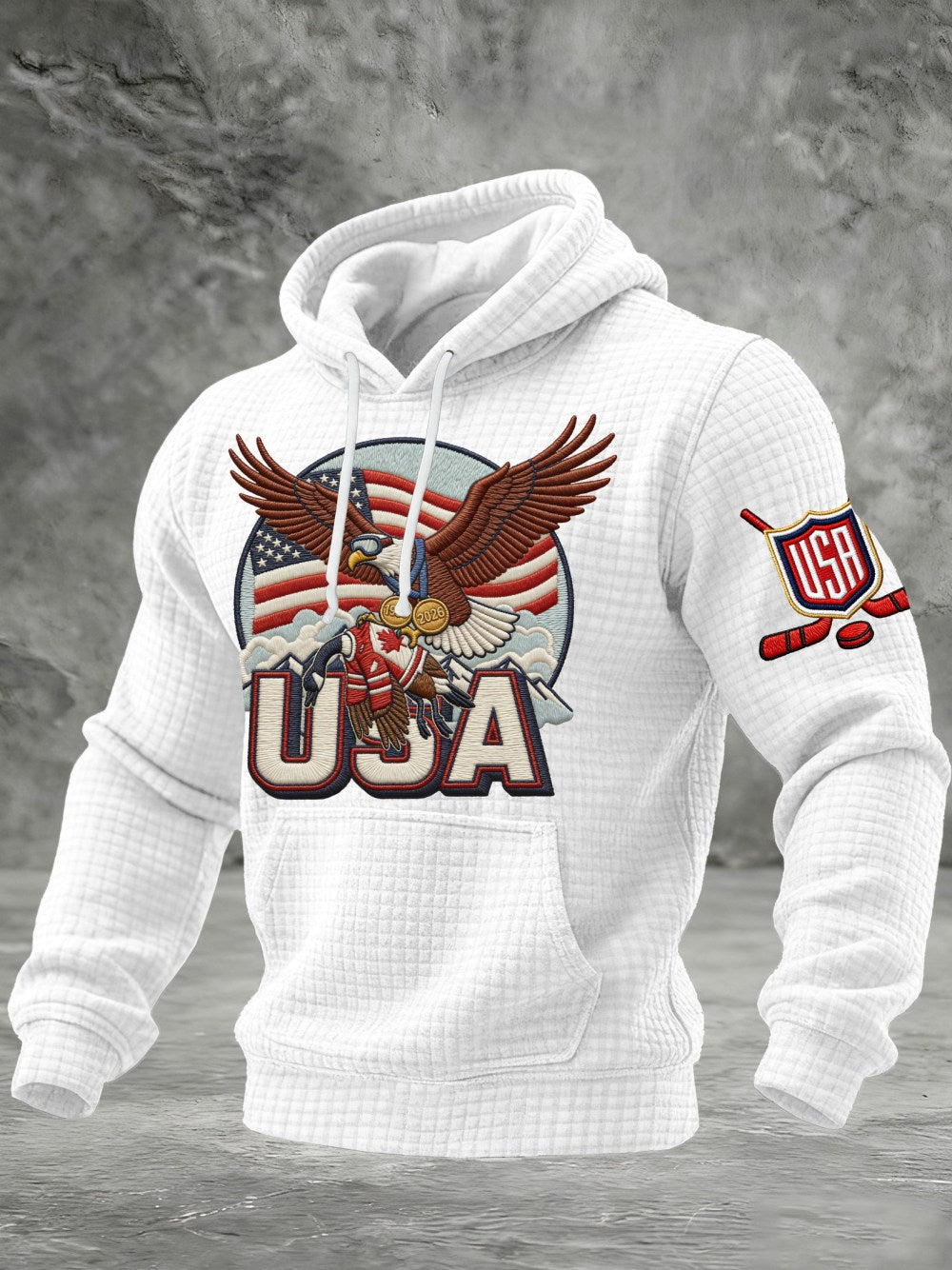 Team USA Hockey 2026 Winter Olympics Hoodie Men's USA Hockey Gold Medal Merch Gifts For Fans - Lilybirchmarket