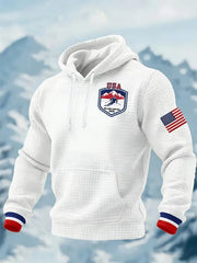 Team USA Ice Hockey 2026 Winter Olympics Hoodie Team USA Milano Cortina Hoodie Gifts For Fans - Lilybirchmarket