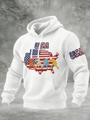 Team USA Ice Hockey 2026 Winter Olympics Hoodie USA Map Team USA Merch Ice Hockey Fan Gifts - Lilybirchmarket