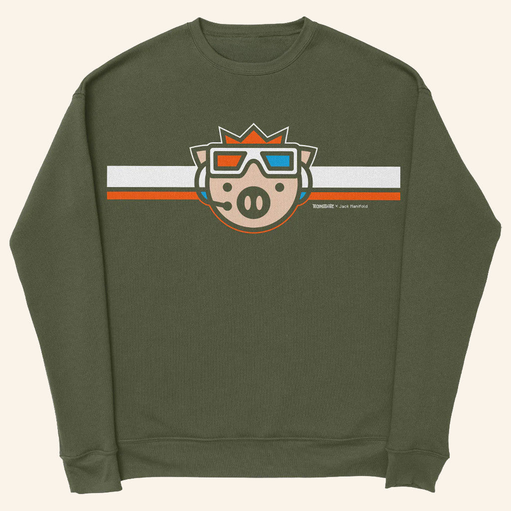 Technoblade Merch Agro Jack Manifold Crewneck Sweatshirt Gifts For Dudes - Lilybirchmarket