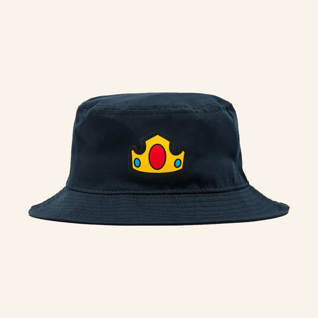 Technoblade Merch Classic Crown Bucket Hat Christmas Presents For Him - Lilybirchmarket