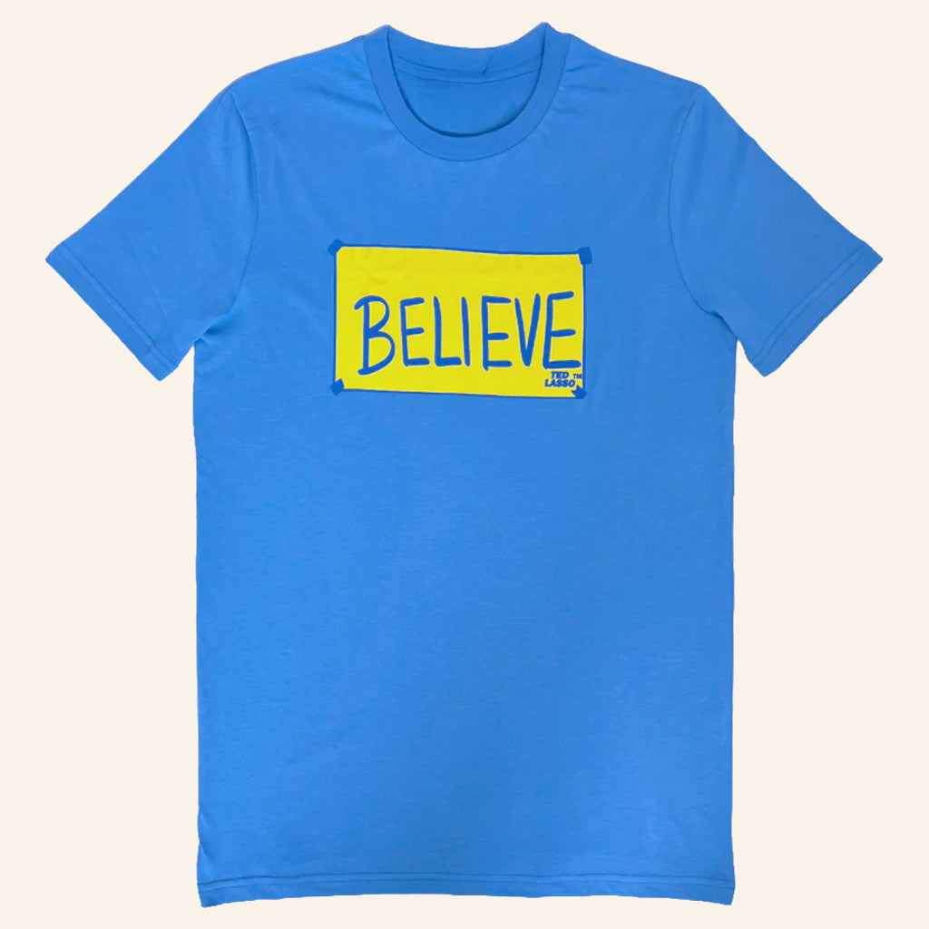 Ted Lasso Merch Believe T-Shirt Birthday Gifts For Boyfriend - Lily Birch Market
