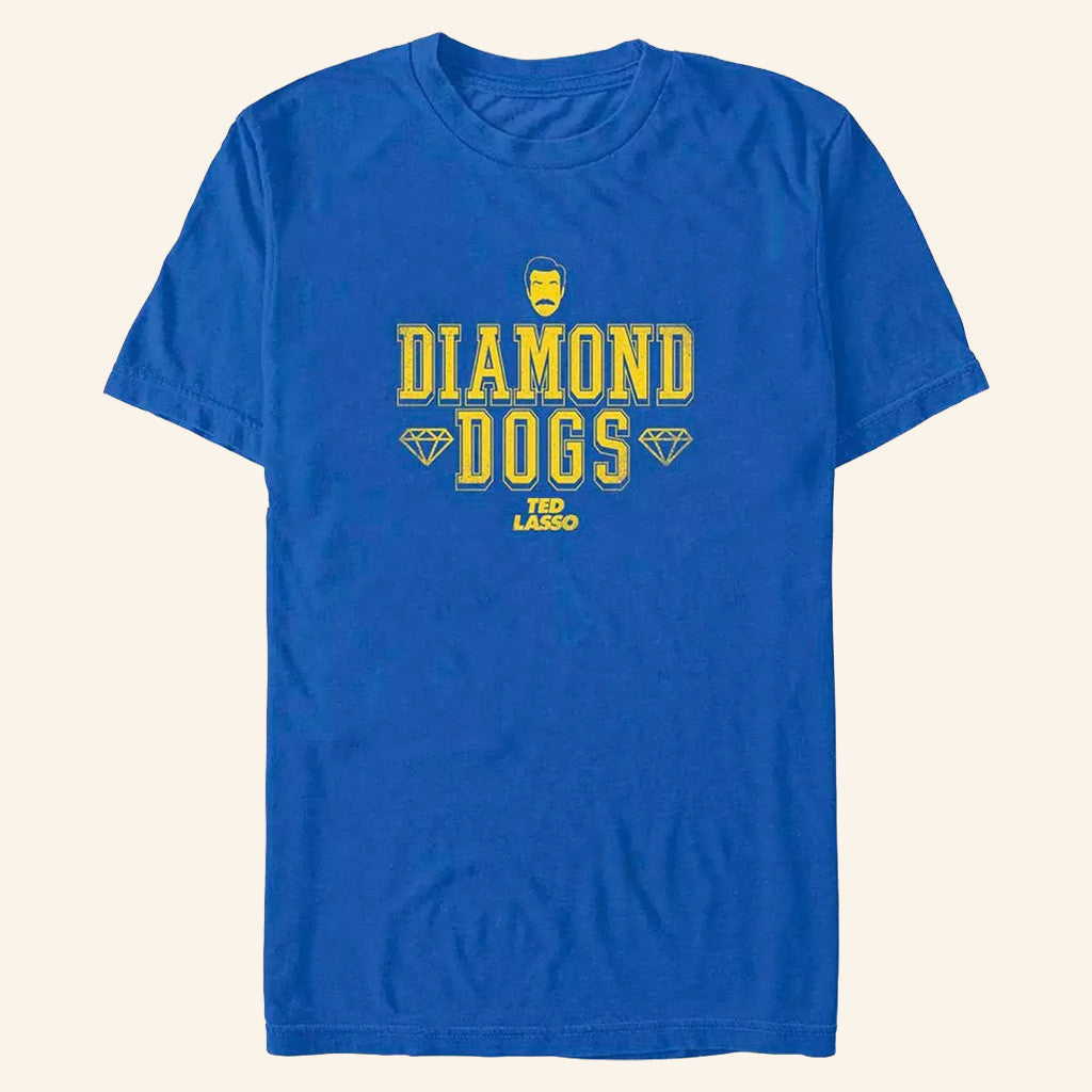 Ted Lasso Merch Diamond Dogs T-Shirt Gifts Ideas For Boyfriend - Lily Birch Market