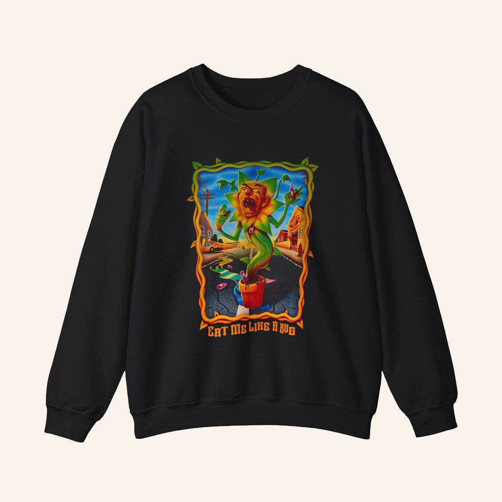 Teemercha Merch Creepcast Eat Me Like A Bug Sweatshirt Best Gifts For Friend - Lilybirchmarket