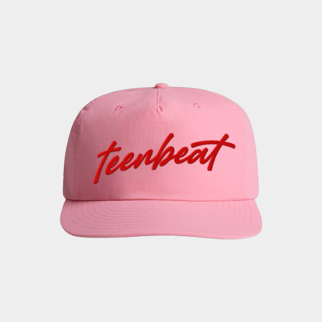 Teen Beat Merch Pink Logo Embroidered Hat Great Gifts Ideas For Girlfriend - Lilybirchmarket