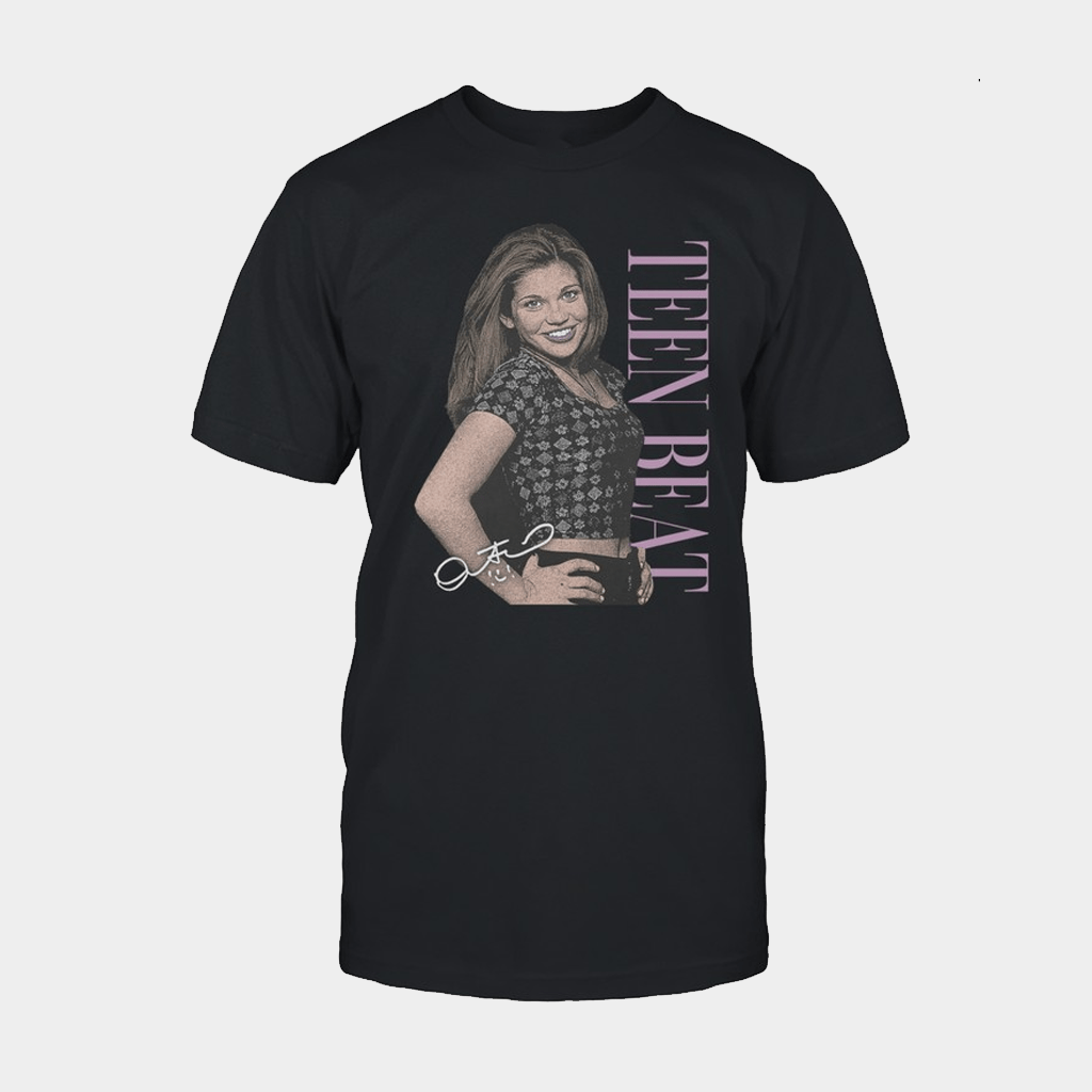 Teen Beat Merch Topanga Lawrence T-Shirt Black Teen Beat Shirt Gifts For Friends - Lily Birch Market
