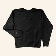 Tell Your Dog I Said Hi Merch Black Sweatshirt Christmas Gifts For Husband - Lilybirchmarket