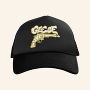 Terrible Geese Merch Geese Smoking Trucker Hat Birthday Gift Ideas For Him - Lilybirchmarket