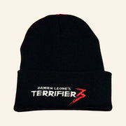 Terrifier Merch Damien Leone's TERRIFIER 3 Beanies Present For Husband - Lilybirchmarket