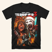 Terrifier Merch Terrifier 3 Cut To The Core T-Shirt Gift Ideas For Boyfriend - Lily Birch Market