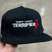 Terrifier Merch Terrifier 3 Embroidered Snapback Hat Birthday Ideas For Boyfriend - Lilybirchmarket