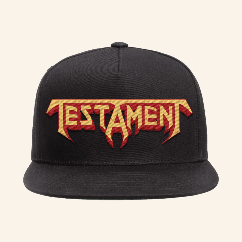 Testament Merch Para Bellum Snapback Black Hat Embroidered Best Christmas Gifts For Dad - Lilybirchmarket