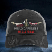 Texas Hat Hello Darkness My Old Friend - Lilybirchmarket