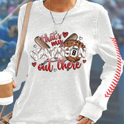 That's My Grandson Out There Sweatshirt Baseball Grandma Sweatshirt Game Day Apparel - Lilybirchmarket
