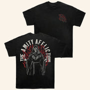 The Amity Affliction Merch Fire Reaper Black T-Shirt Music Related Gifts For Guys - Lily Birch Market