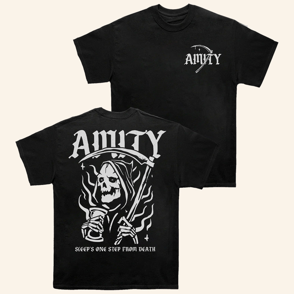The Amity Affliction Merch Sleep Death Black T-Shirt Gifts Ideas For Him - Lily Birch Market