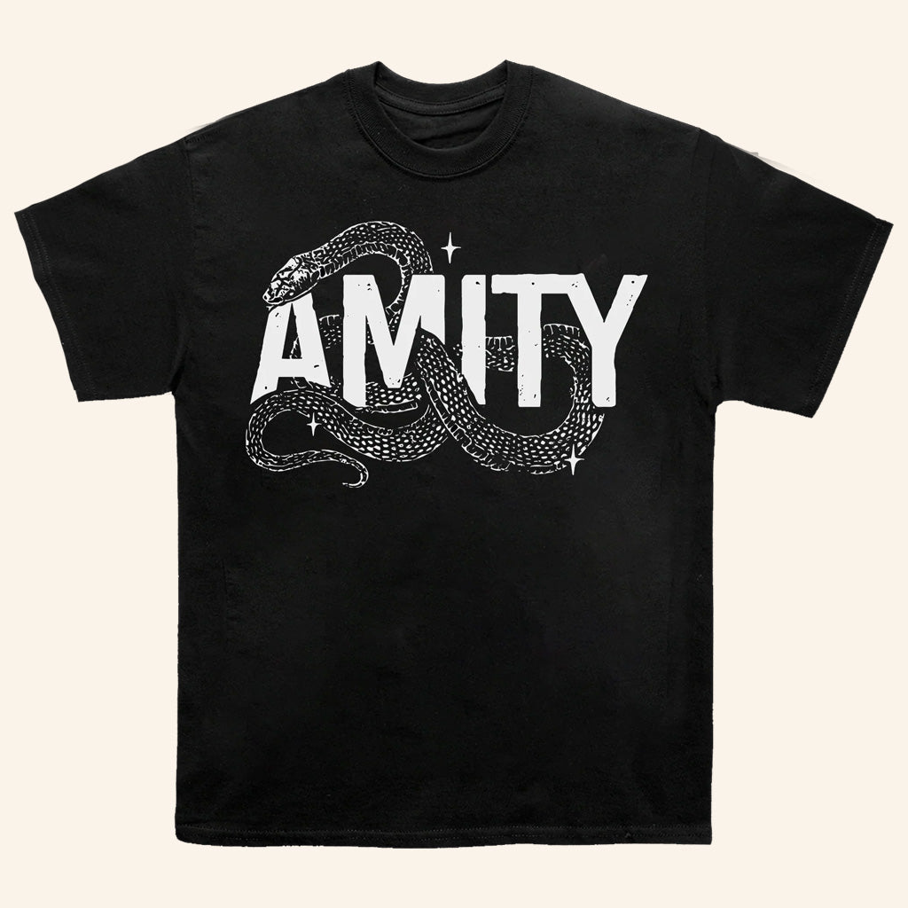 The Amity Affliction Merch Snake Black T-Shirt Gifts For Boyfriend - Lily Birch Market