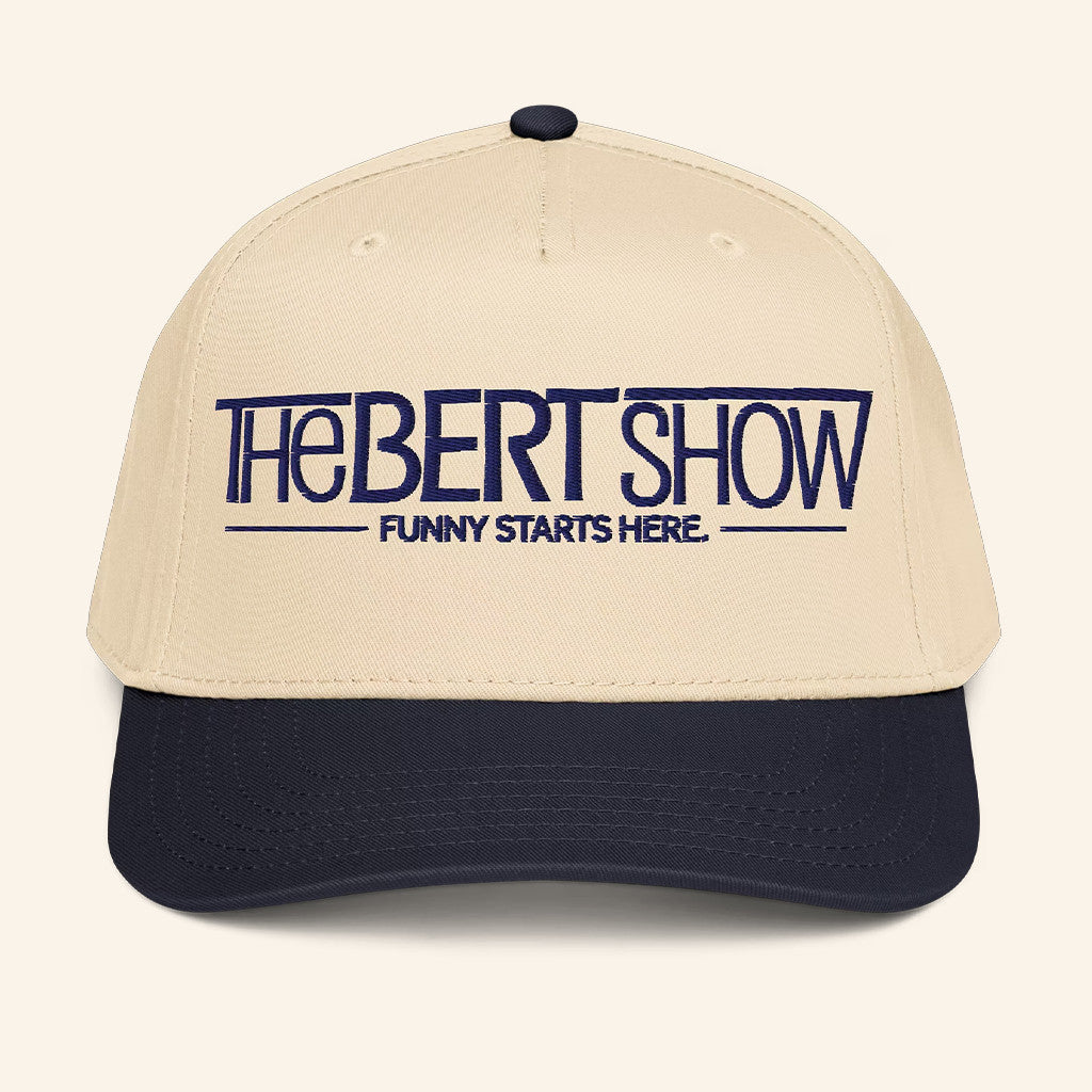 The Bert Show Merch Bert Show Logo Embroidered Hat Gifts Ideas For Dad - Lilybirchmarket