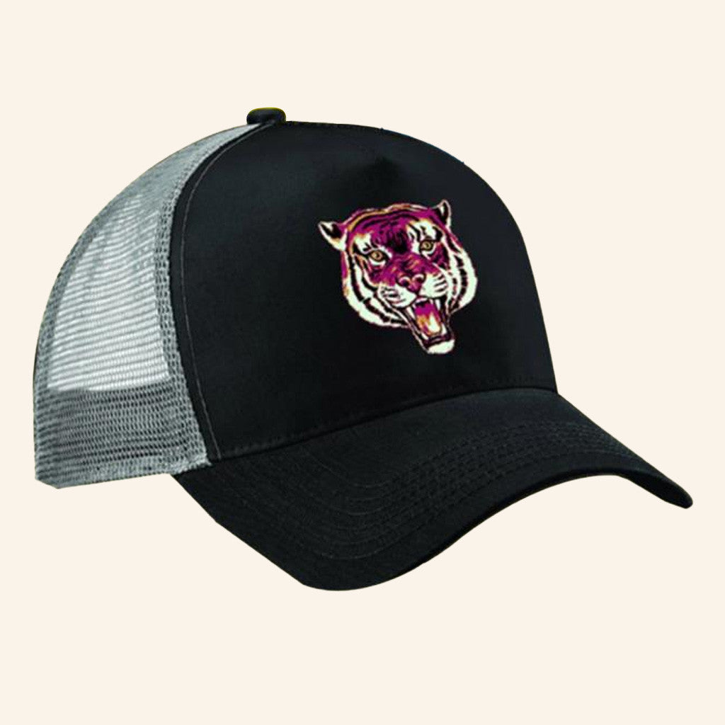 The Beta Band Merch Beta Band Tiger Trucker Hat Gifts For Father - Lilybirchmarket