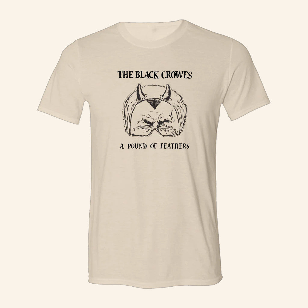 The Black Crowes Merch Natural Devil A Pound Of Feathers T-Shirt Gifts For Brother - Lily Birch Market