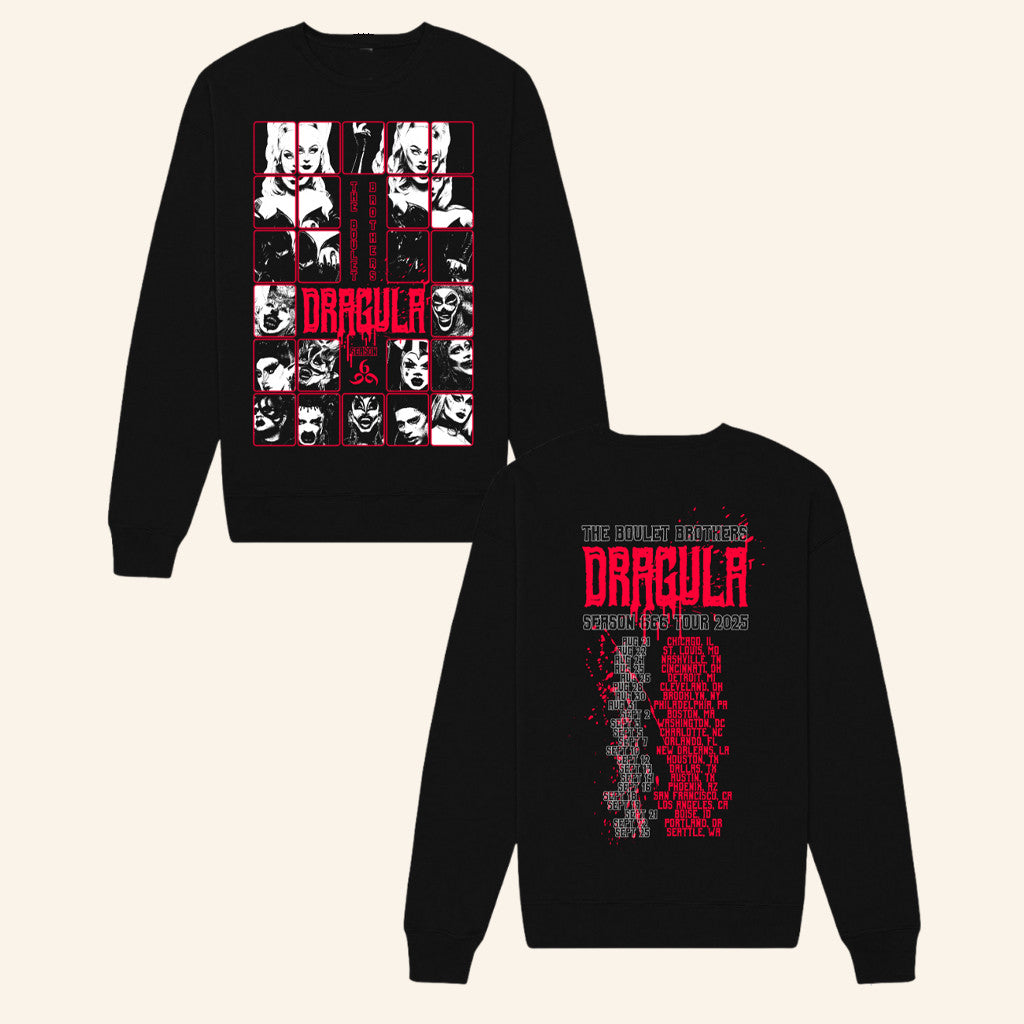 The Boulet Brothers Merch Dragula Season 666 Tour Sweatshirt Gifts For Music Lovers - Lilybirchmarket