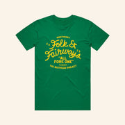 The Busyhead Project Merch 2025 Folk And Fairways All Fore One T-Shirt Gifts For Friends - Lily Birch Market
