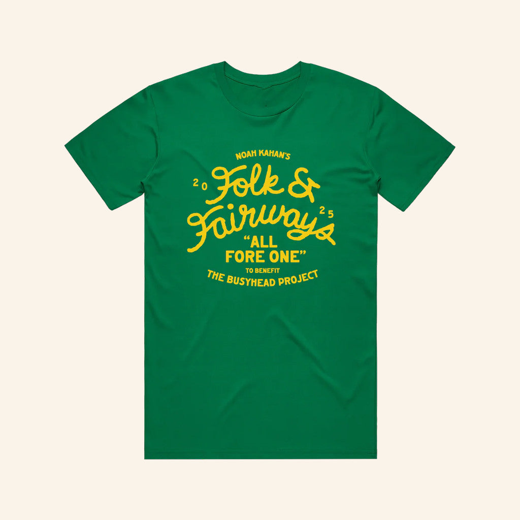 The Busyhead Project Merch 2025 Folk And Fairways All Fore One T-Shirt Gifts For Friends - Lily Birch Market
