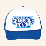 The BYU Merch The People's National Champions Trucker Hat 2025 Pop Tart Bowl BYU Cap Fan Gifts - Lilybirchmarket