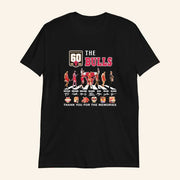 The Chicago Bulls 60 1966 2026 Thank You For The Memories Road Abbey Signatures T-Shirt - Lily Birch Market