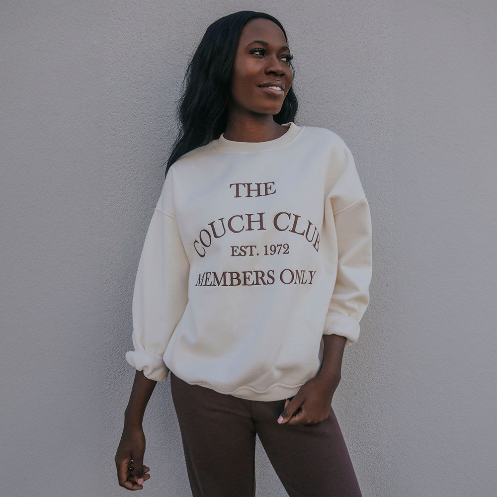 The Couch Club Sweatshirt The Couch Club Members Only Sweatshirt - Lilybirchmarket