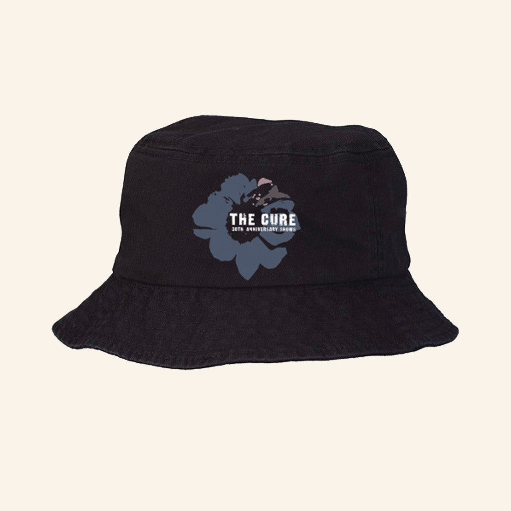 The Cure Merch 30th Anniversary Shows Bucket Hat Good Christmas Gifts For Her - Lilybirchmarket