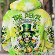 THE DEVIL WHISPERED BEER REAPER PATRICK'S DAY ALL OVER PRINT - TLNZ - Lilybirchmarket