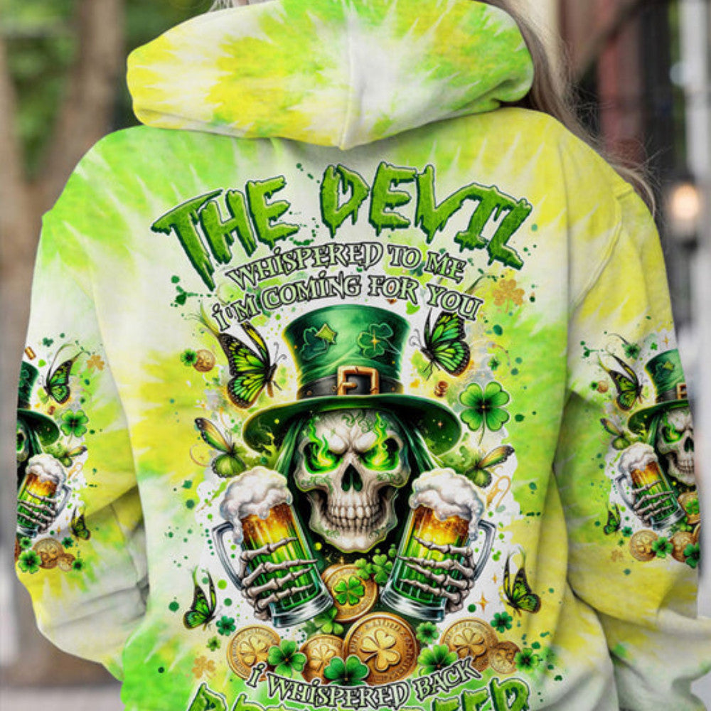 THE DEVIL WHISPERED BEER REAPER PATRICK'S DAY ALL OVER PRINT - TLNZ - Lilybirchmarket