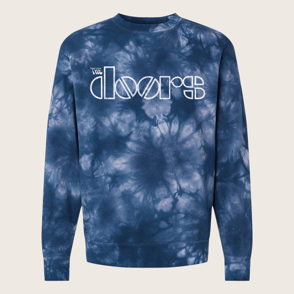 The Doors Merch The Doors Logo Tie Dye Sweatshirt Christmas Ideas For Brother - Lilybirchmarket