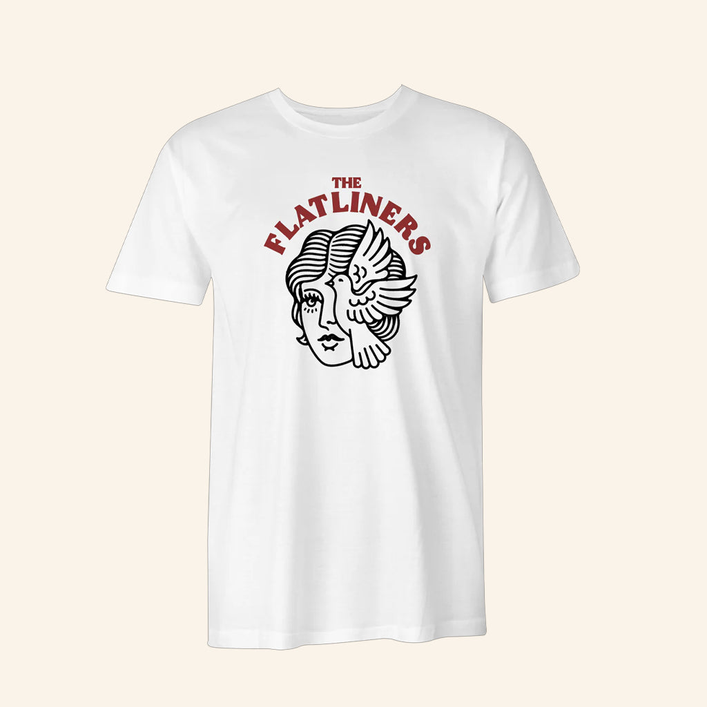 The Flatliners Bird Lady T-Shirt The Flatliners Merch Best Gifts For Rock Lovers - Lily Birch Market