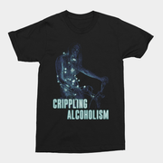The Flenser Merch Bike Girl Crippling Alcoholism Shirt Gifts For Dudes - Lily Birch Market