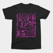 The Flenser Merch Crippling Alcoholism Camgirl Collage T-Shirt Gifts For Band Fans - Lily Birch Market