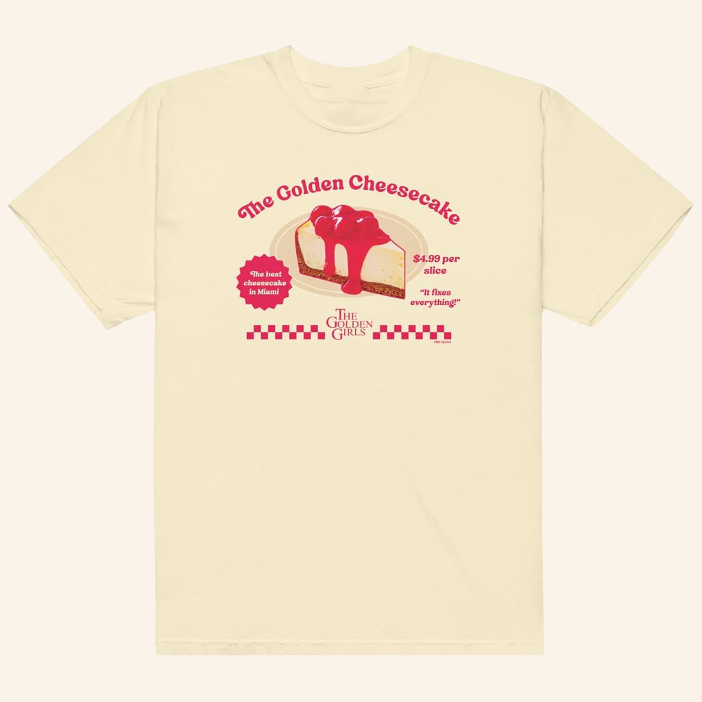 The Golden Girls Merch Vintage Cheesecake Ad T-Shirt Gifts For Sisters - Lily Birch Market